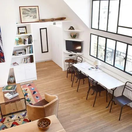 Artist Loft Appartement Parijs Buitenkant foto